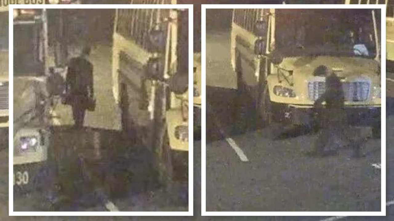 Buscan a hombre por robar baterías de autobuses escolares de Carolina del Norte 