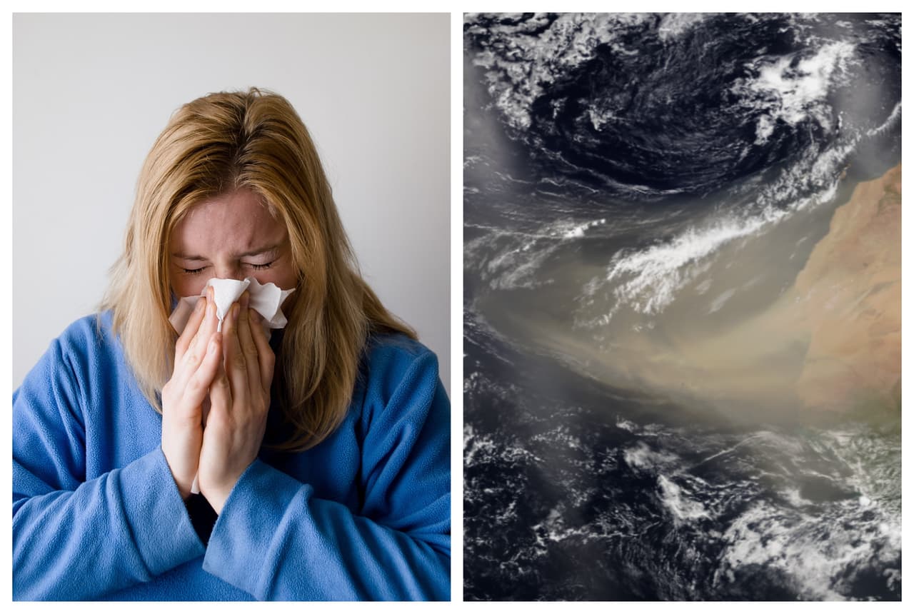 Se mantiene el polvo del desierto del Sahara sobre Austin 