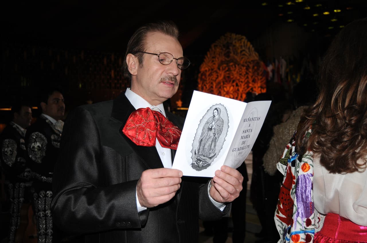 <b>Alejandro Tommasi </b>también ha hecho saber que la religión católica la tiene muy bien arraigada, siendo otro famosos que le canta 'Las mañanitas' a la Virgen de Guadalupe cada año.