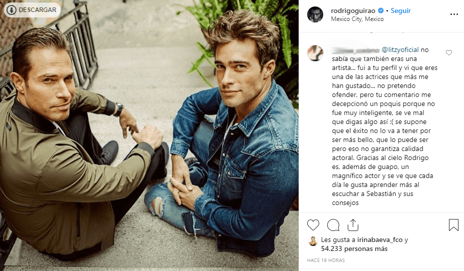 Y en otro comentario que hace referencia a lo que dijo Litzy, se menciona: "no pretendo ofender, pero tu comentario me decepcionó un poco porque no fue muy inteligente, se ve mal que digas algo así".