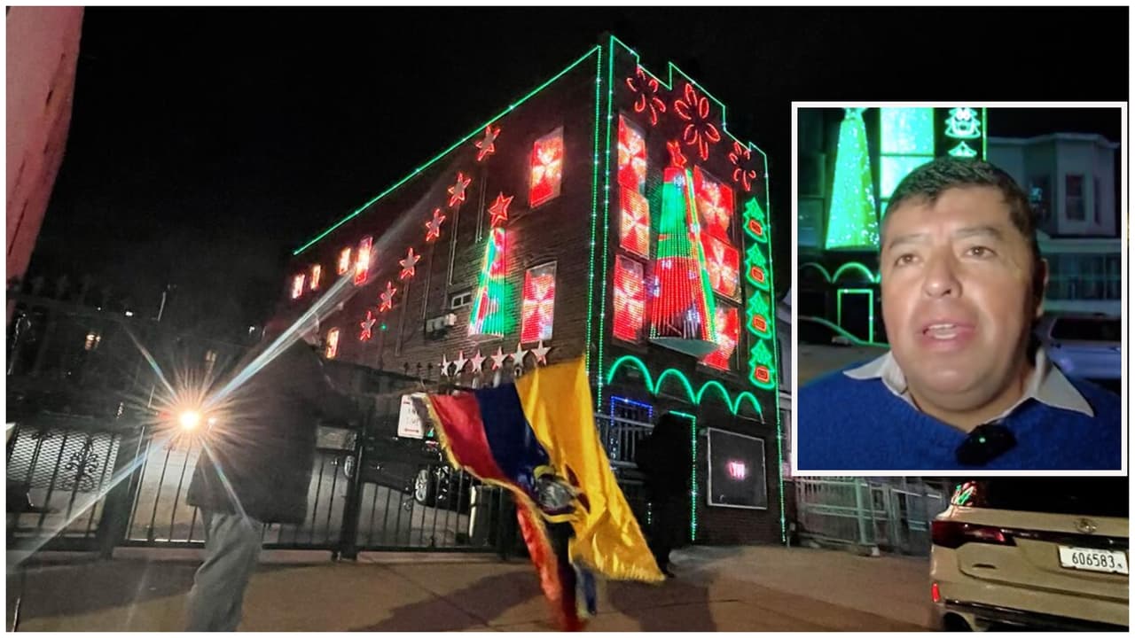 “Empecé con unas pequeñas luces": Hispano ilumina su casa con más de 132,000 luces navideñas en el Bronx