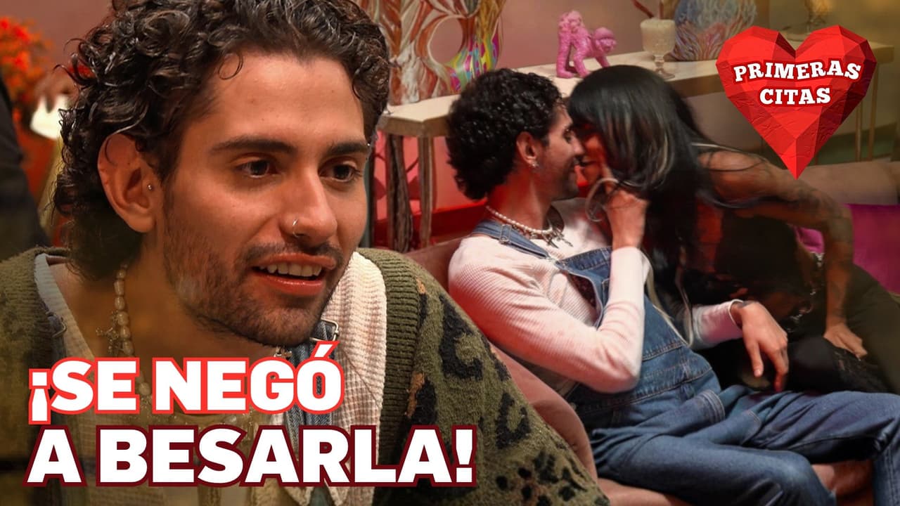 Se hizo el difícil para dar un primer beso y terminó con su cita en un romántico privado