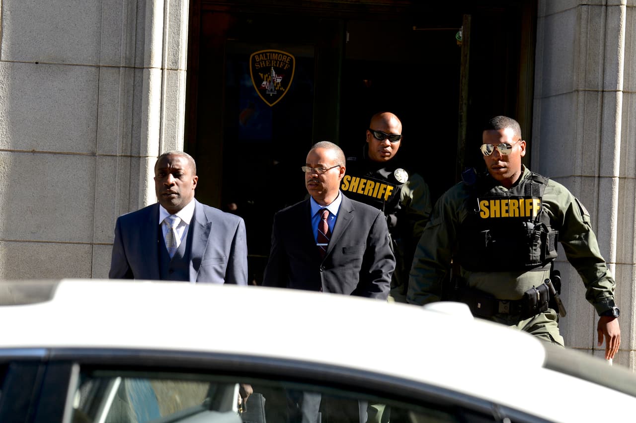 El policía Caesar Goodson fue absuelto por la muerte del afroamericano Freddie Gray en Baltimore