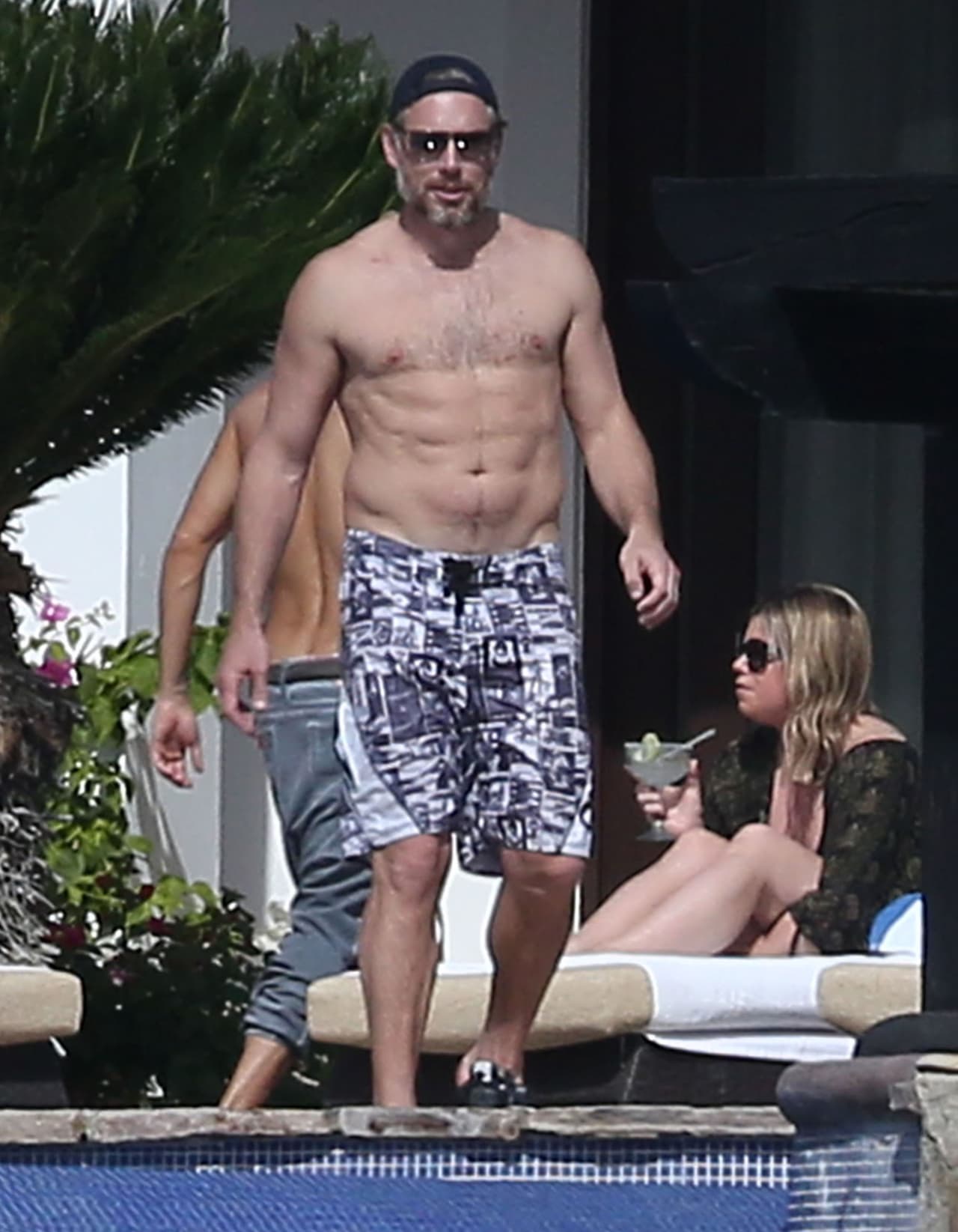 Él también presumió cuerpazo.