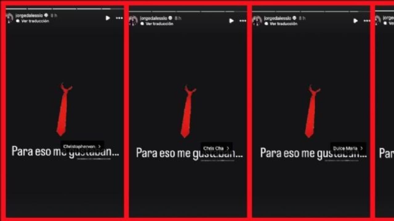 ¿Jorge D'Alessio reclama a los RBD por no felicitar a Anahí?