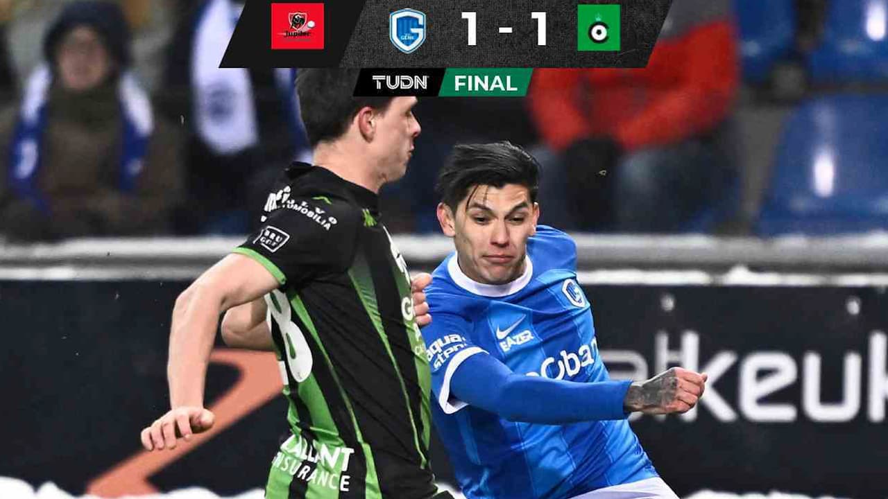 Gerardo Arteaga fue titular en el empate del Genk ante el Cercle Brugge 