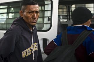 Migrantes centroamericanos.