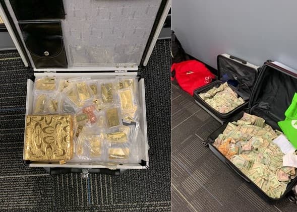 Barras de oro, joyas y $1.9 millones: el decomiso a doctora acusada de tráfico de opioides