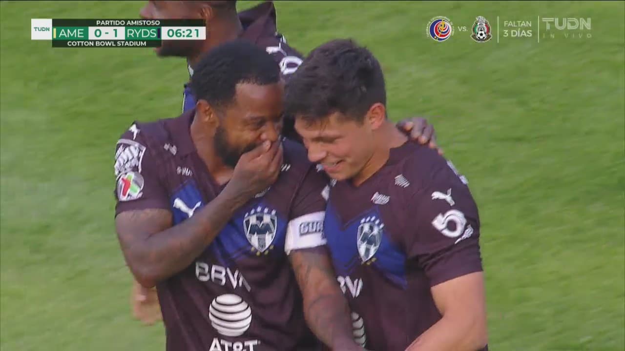 ¡Pegan con un golazo! 'Ponchito’ González pone el 0-1 de Rayados