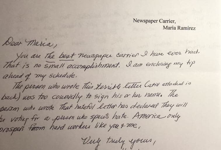 Letters of support flooded in after Ramírez wrote to her customers.