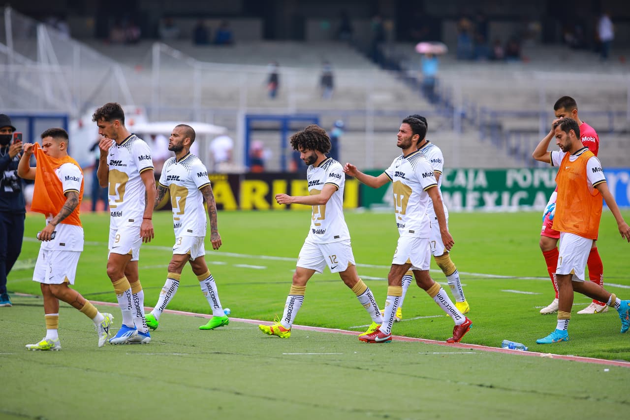 Goleada escandalosa a Pumas por parte de Santos por marcador de 5-1 en el Estadio Olímpico Universitario en la Jornada 10 del Apertura 2022 de la Liga MX.
