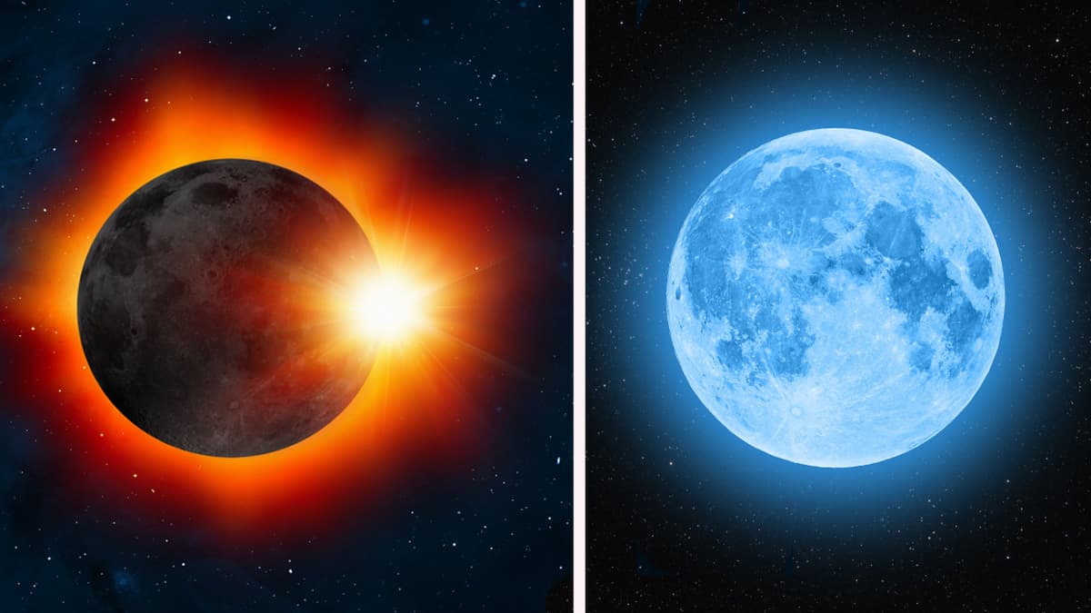 La Luna Azul y el Eclipse Anillo de fuego embellecerán el cosmos este 2023
