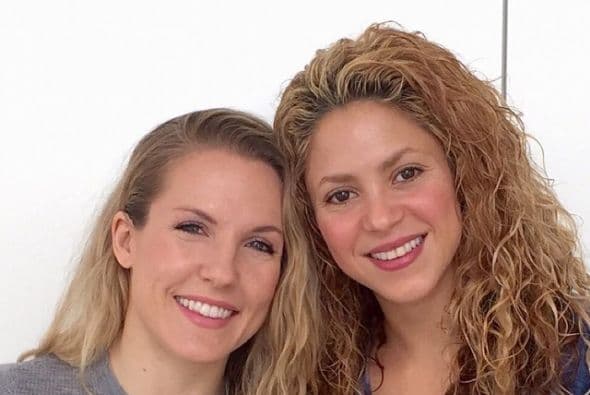 Hace unas semanas la cantante comparitó esta foto junto a Anna, lo que marcó el inicio de su entrenamiento.