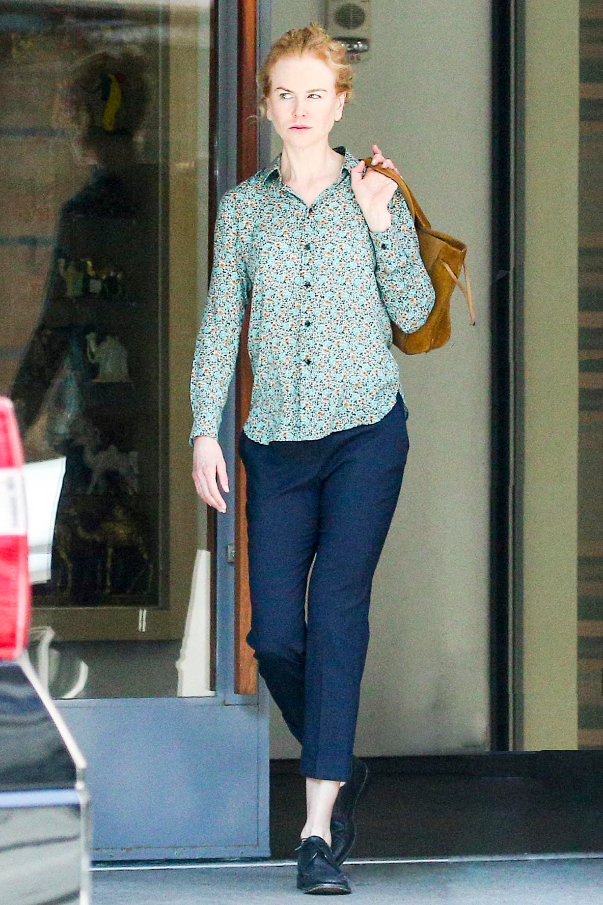 Lo que no es usual es ver a la actriz australiana sin absolutamente nada de maquillaje.