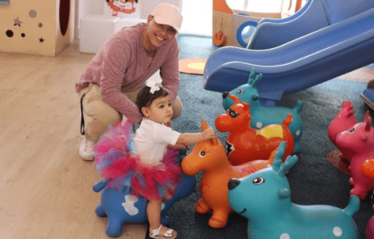 Amaia disfrutó de todos los juegos y sorpresas que sus papás prepararon en su honor.