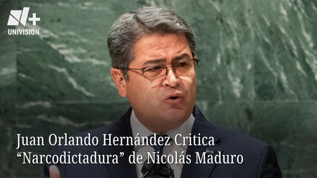 Juan Orlando Hernández Critica "Narcodictadura" de Nicolás Maduro