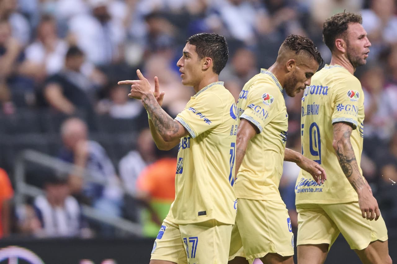 Por Rayados anotaron Stefan Medina, Mexi Meza y Rodrigo Aguirre; por el América 'Cabecita' Rodríguez y Alejandro Zendejas.