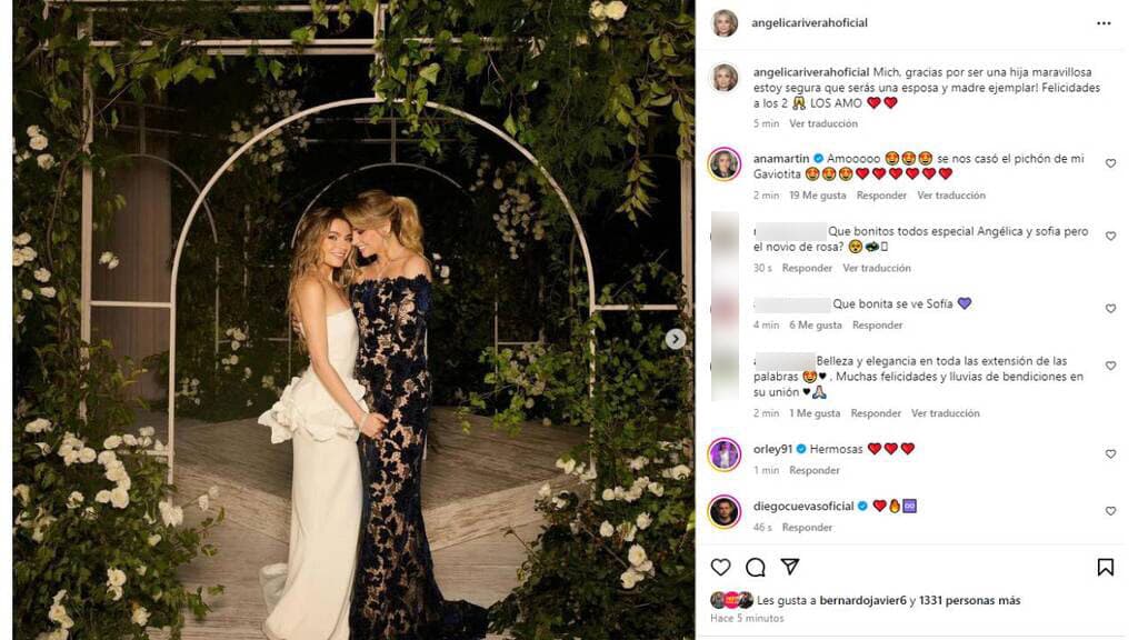 Aunque José Alberto 'El Güero' Castro sí estuvo presente, fue su exesposa Angélica Rivera quien entregó a Sofía Castro antes de firmar ante la juez.