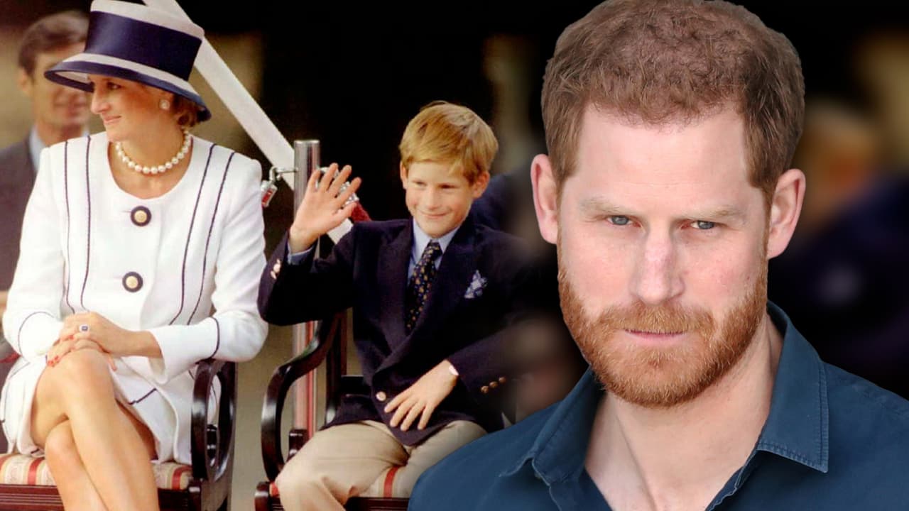 El príncipe Harry dice que se refugió en el alcohol tras la muerte de su madre, Lady Diana   