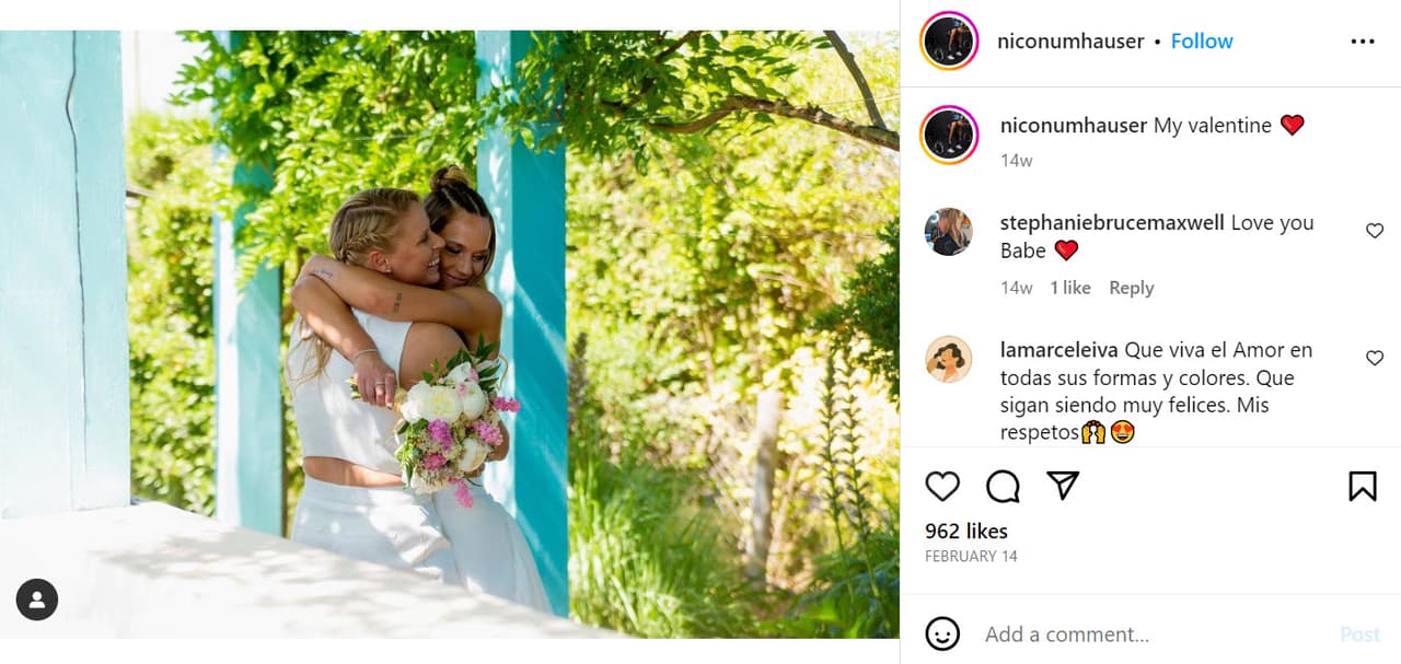 La nieta de Don Francisco compartió su felicidad en Instagram.