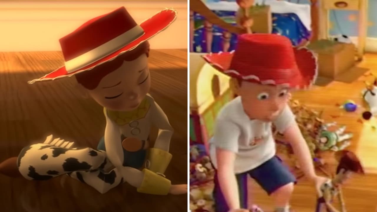 Andy y Jessie tienen sombreros parecidos en la saga de 'Toy Story'