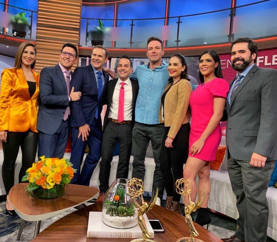 Nadie se quiso perder la foto con 
<a href="https://www.univision.com/shows/despierta-america/doloroso-ben-affleck-responde-en-espanol-sobre-su-separacion-de-jennifer-garner-video">Ben Affleck</a>. En su visita, nos sorprendió por su perfecto español y por su apertura para hablarnos sobre varios temas.
