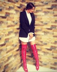 Sin duda este 'look' le queda a la perfección a la presentadora de Pequeños Gigantes.