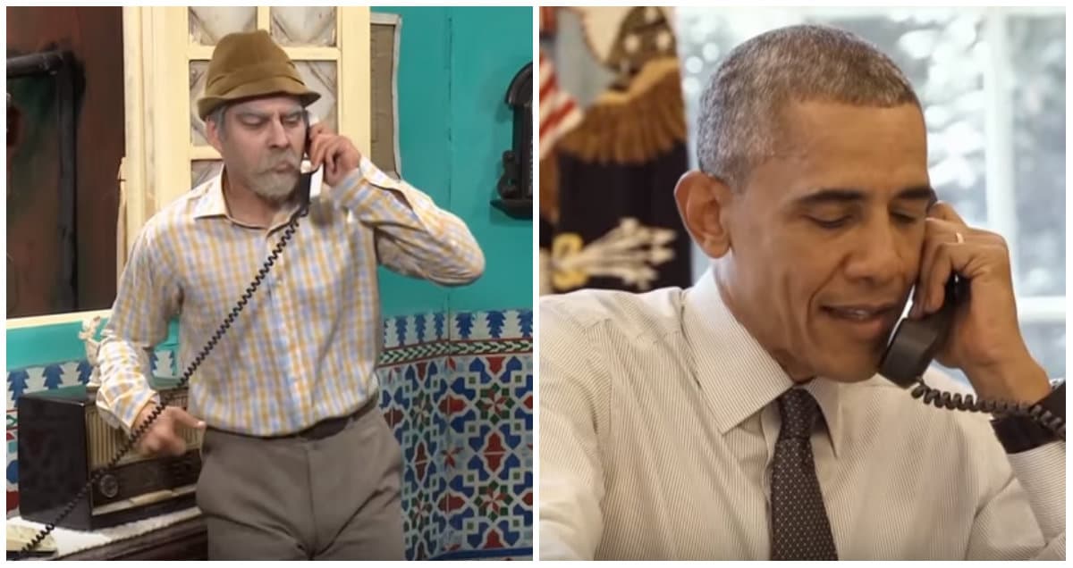 "¿Qué bolá?", saluda por teléfono el presidente Obama al humorista cubano Pánfilo