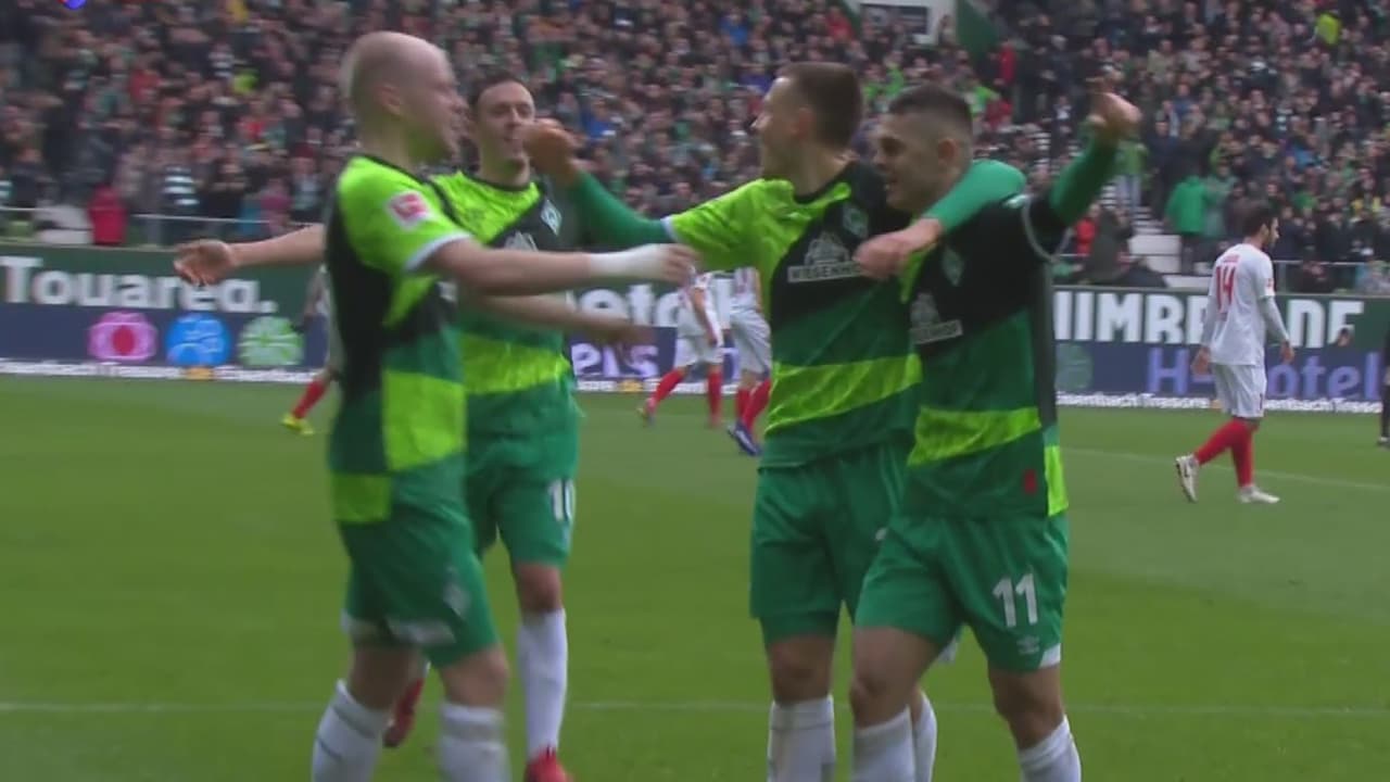 Werder Bremen 4-0 Augsburgo: revive los goles del partido