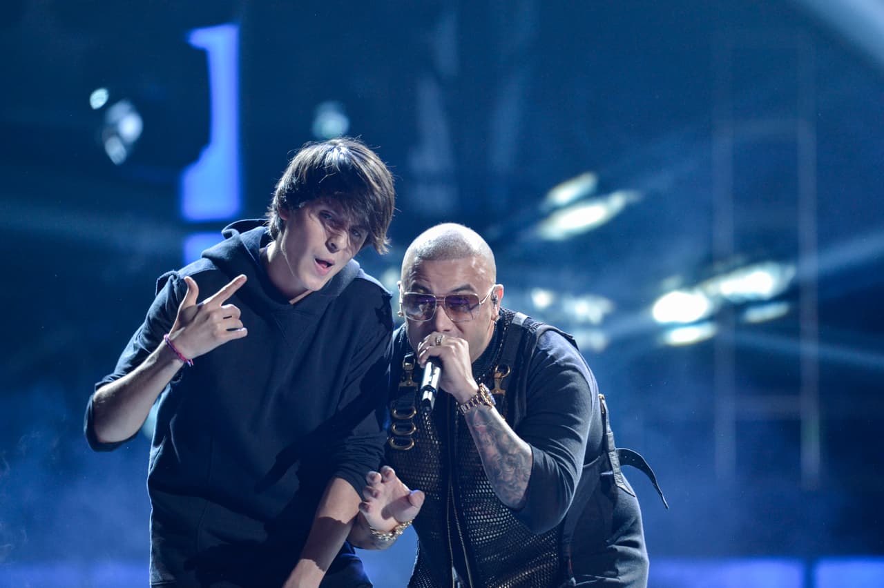 Esa histórica noche la boy band latina fue ovacionada por todo el público.