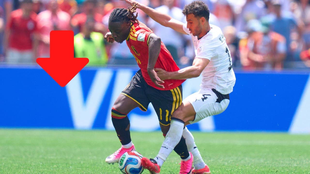 Jeremy Doku causa baja en Bélgica para el partido vs. Irán del Mundial 2026