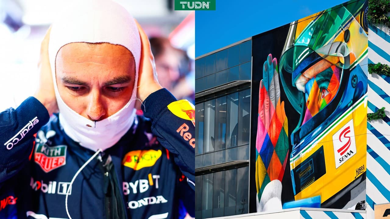 Checo Pérez hará homenaje a Ayrton Senna en el circuito de Imola