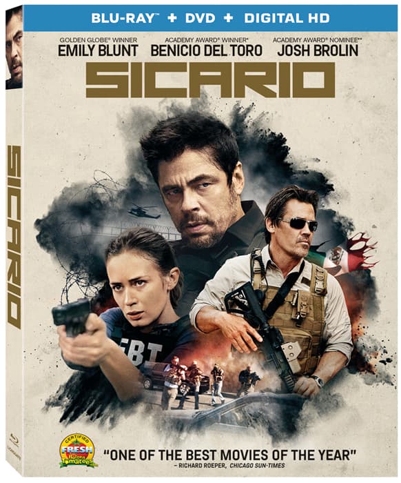 'SICARIO' en Blu-ray™, DVD y On Demand el 5 de enero de 2016