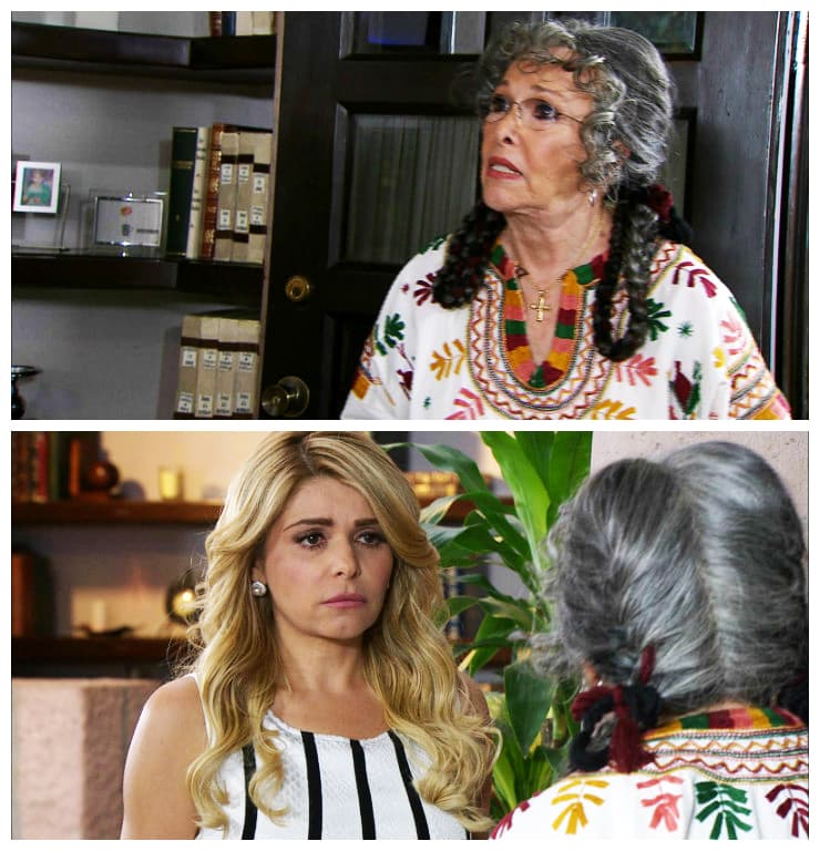 Pero Perpetua la puso en su lugar. ¡Amenazó a Isabel! ¡Ya no podrá ver más a Facundo o se las verá con ella!