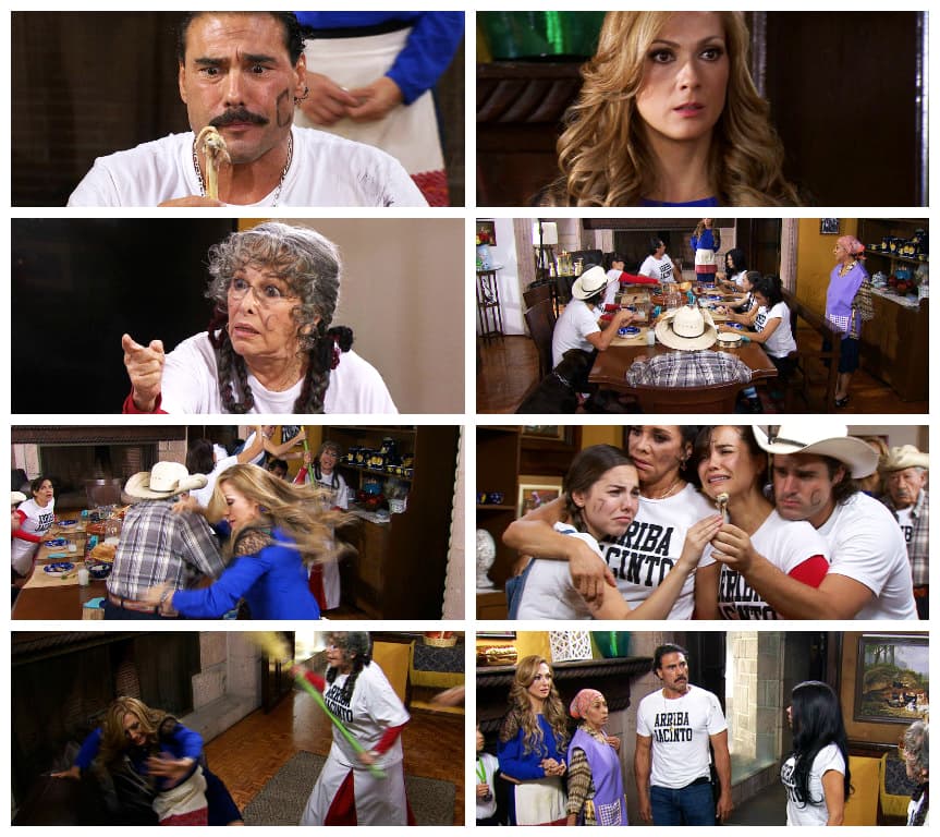 Estefany cocinó a una integrante de la familia... Sí, se comieron a Georgina, su gallina.