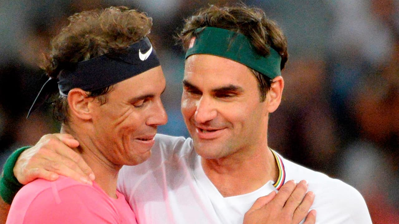 ¡Su Majestad! El mensaje de Federer a Nadal: "Ambos íbamos con muletas"