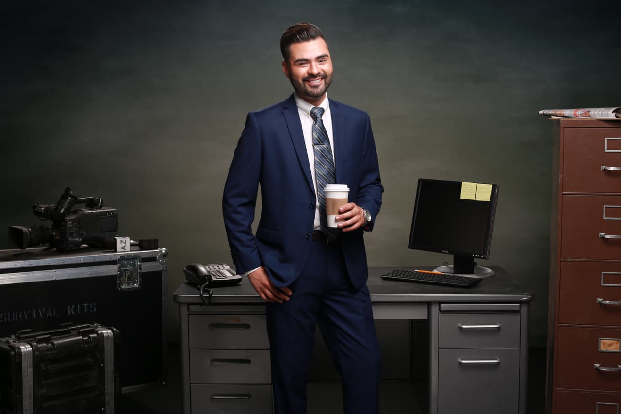 Jorge Valenzuela, reportero de entretenimiento.