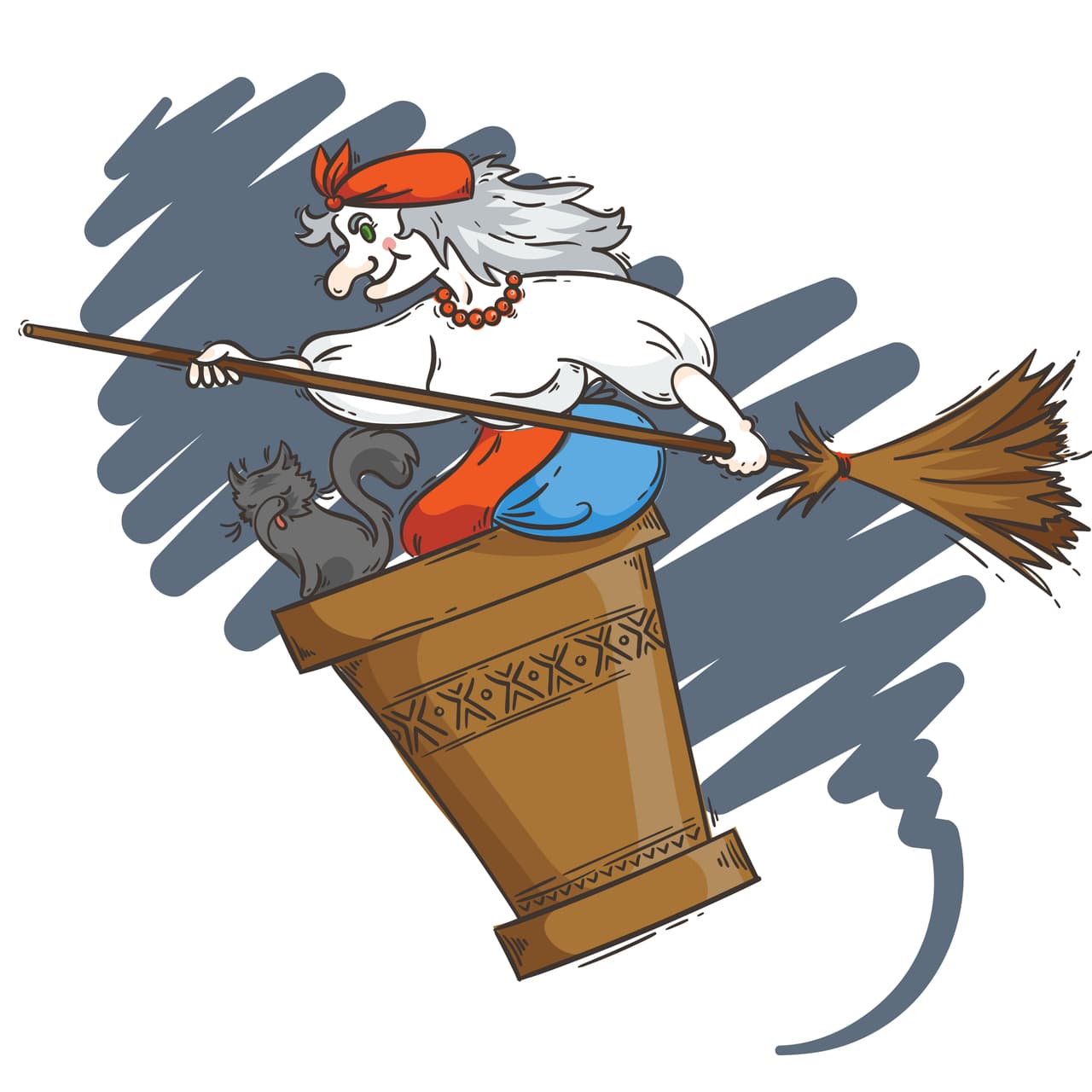 Según las leyendas rusas, Baba Yaga era una ancestral diosa de la tierra eslava, antes de que las deidades rusas ascendieran al poder. Sin embargo en otras mitologías es buscada por su sabiduría, por ser protectora de las llamadas 'Aguas de la vida y de la muerte', con las que se podía curar cualquier cosa, incluso la muerte.