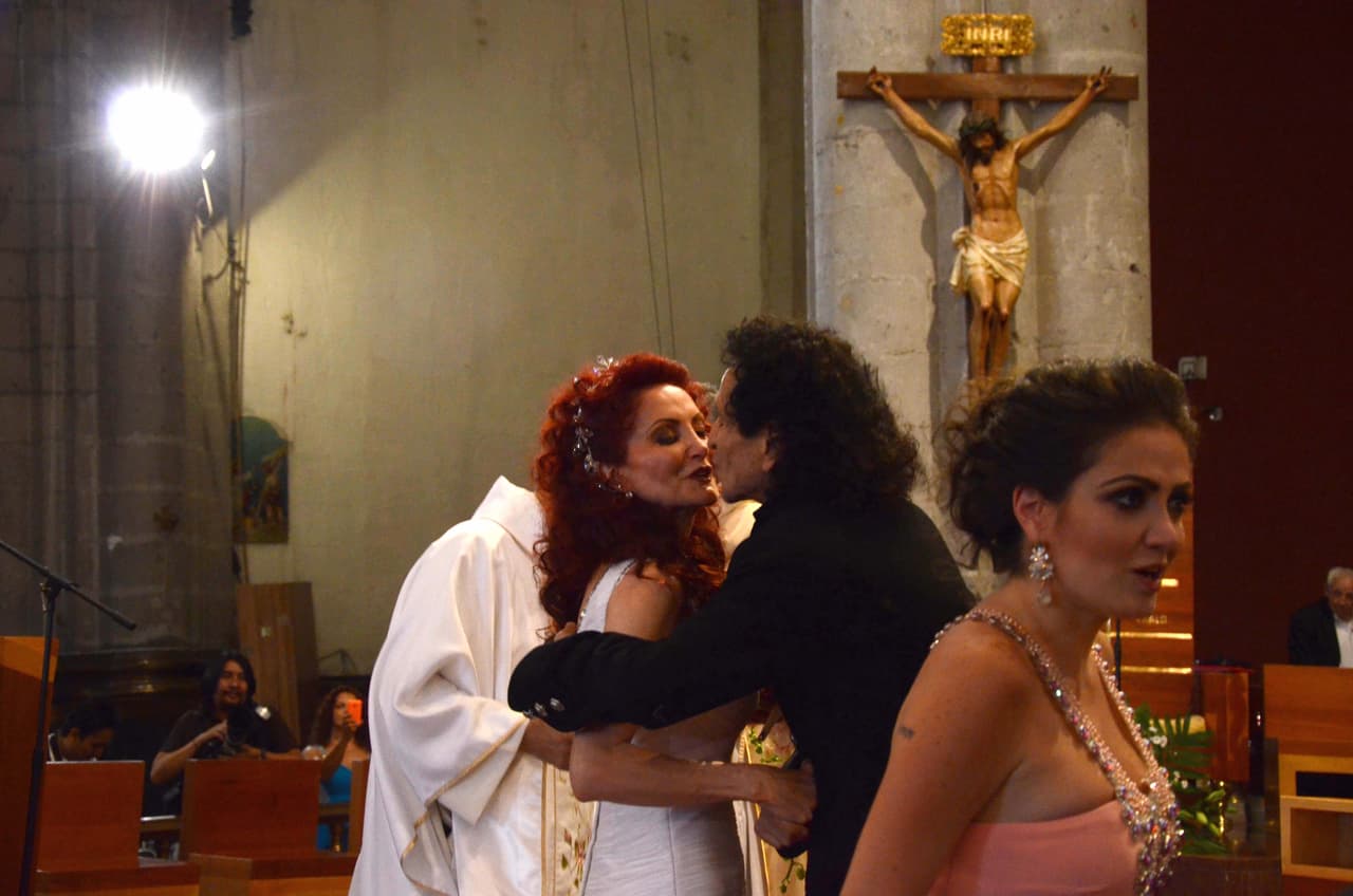 La ceremonia se realizó en la Basílica de Guadalupe.