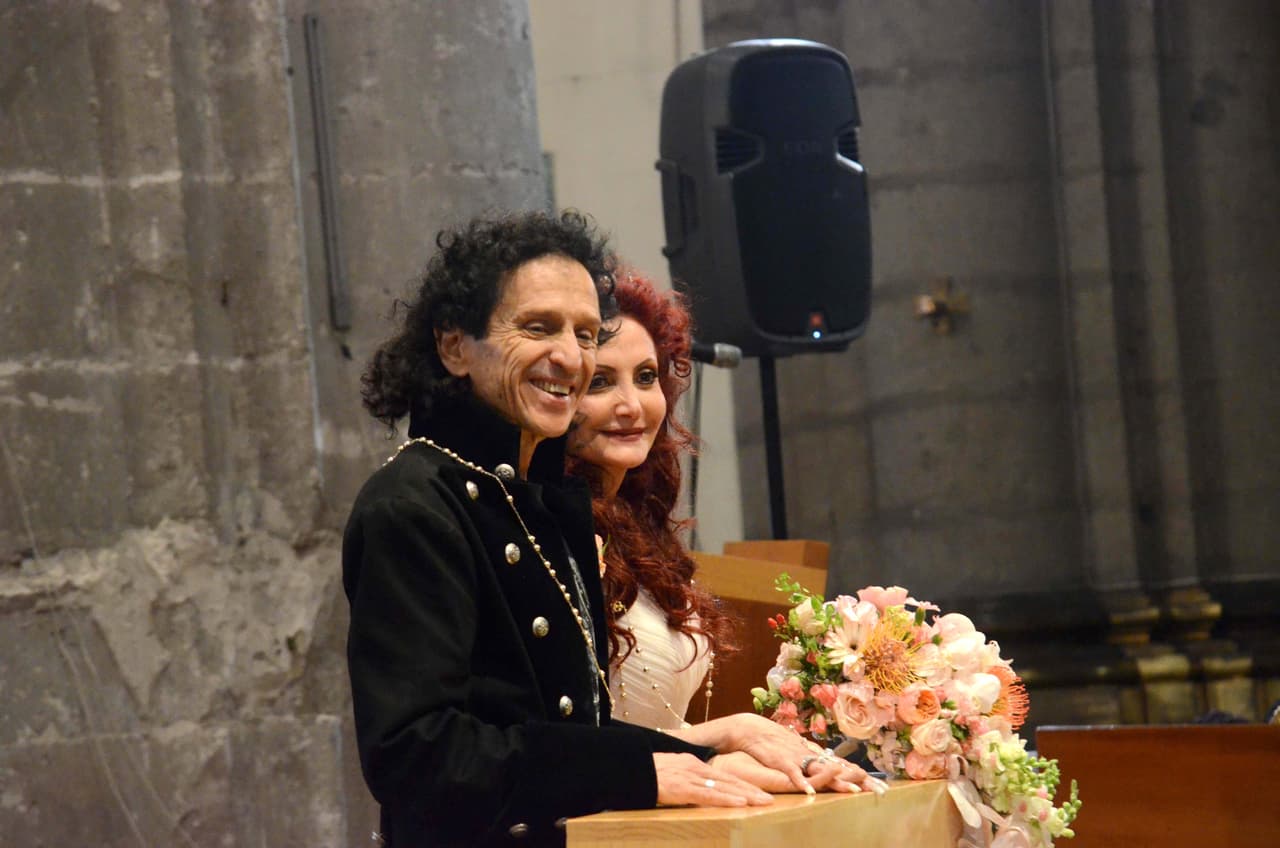 El matrimonio se veía de lo más feliz.