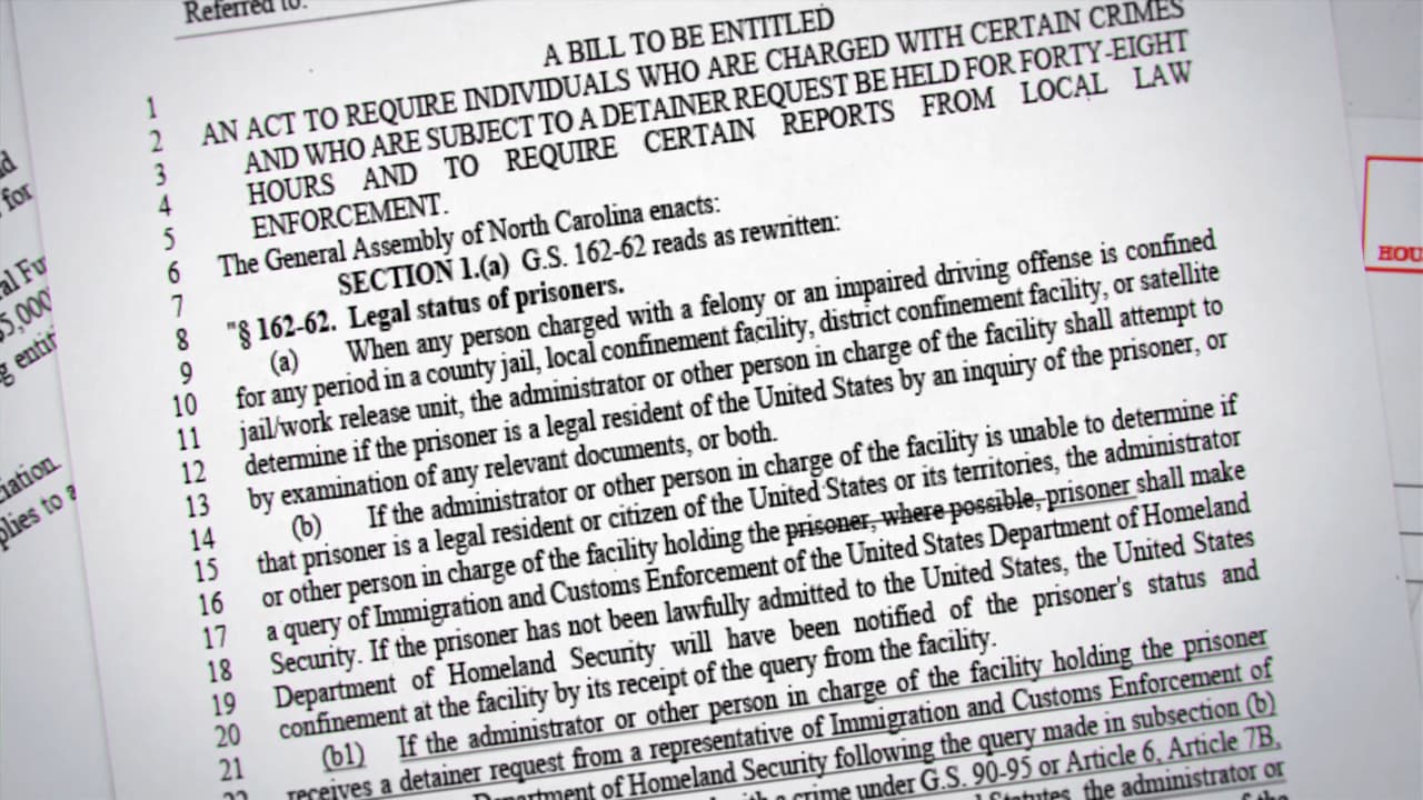 Organizaciones sociales pueden presentar objeciones para que sean modificadas. 
<a href="https://www.univision.com/local/north-carolina-wuvc/lideres-reaccionan-a-las-propuestas-contra-inmigrantes-en-carolina-del-norte">Esto dicen activistas locales.</a>