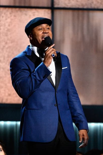 LL Cool J fungió como uno de los presentadores de la noche de los GRAMMY.