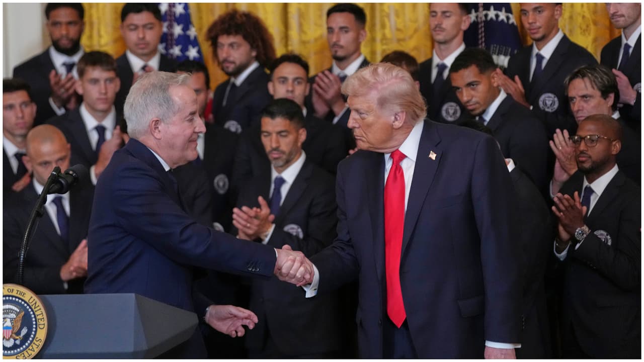 Trump dice a dueño del Inter Miami que pronto podrán celebrar lo que pasa en Cuba