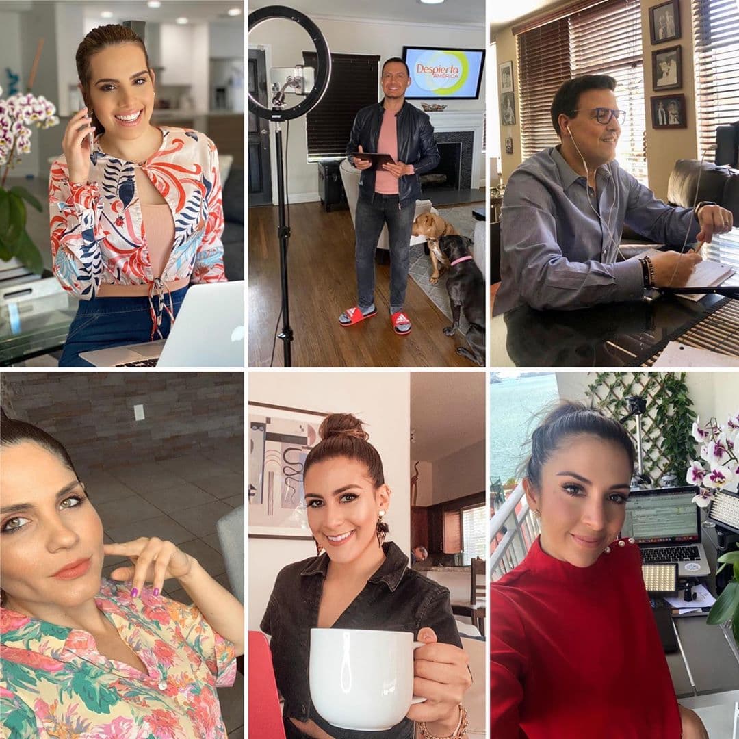 Estuvimos con parte del equipo desde casa, para cuidarnos, cuidarte y mantenernos juntos e informados.