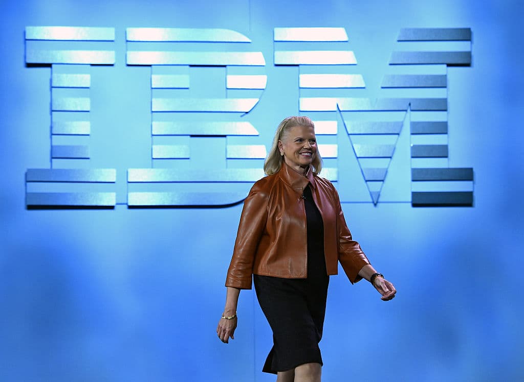 Ginni Rometty, presidenta y CEO de IBM