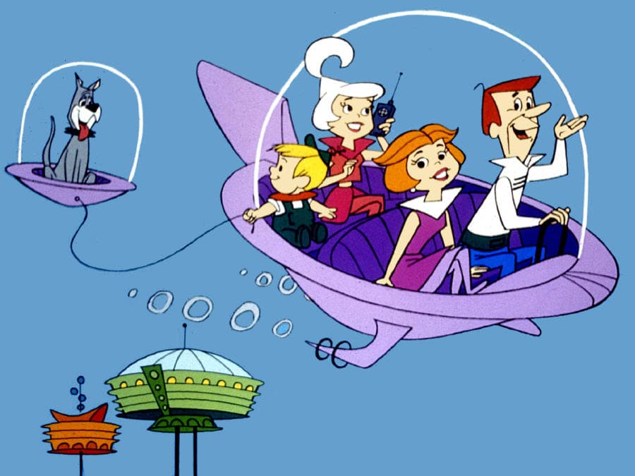 <i>The Jetsons</i>, o Los Supersónicos como se les conoció en muchos países de América Latina fue una serie animada sobre la visa diaria de una familia en el futuro, que a pesar de haber sido televisada durante apenas una temporada entre 1962 y 1963 adquirió una gran popularidad que perdura hasta hoy más de 50 años más tarde. Uno de las más fascinantes predicciones de la serie era
<b>el auto volador que además se convertía en un pequeño maletín</b> para no tener que ser estacionado.