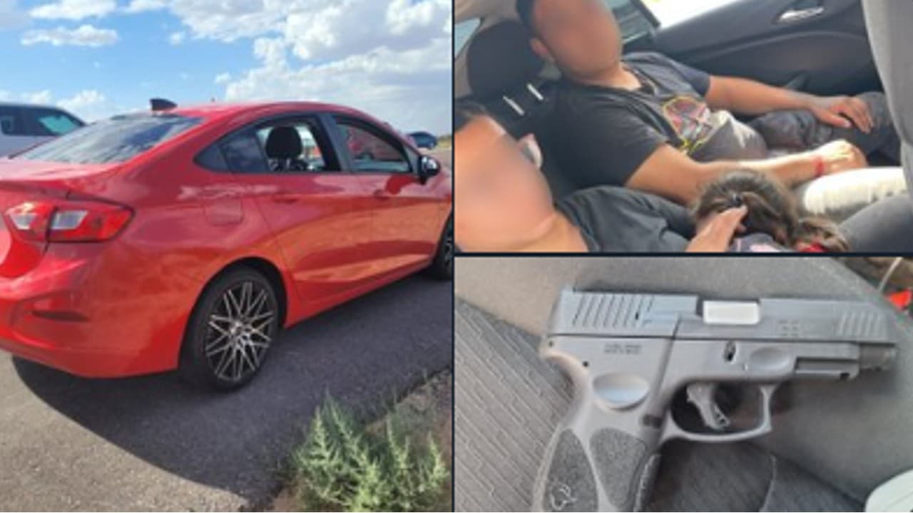 El tres de julio elementos de la Estación Ajo lograron el aseguramiento de un sospechoso estadounidense que acusado de tráfico de personas mientras armado transportaba a una familia con una niña de dos años sobre la carretera SR-85.