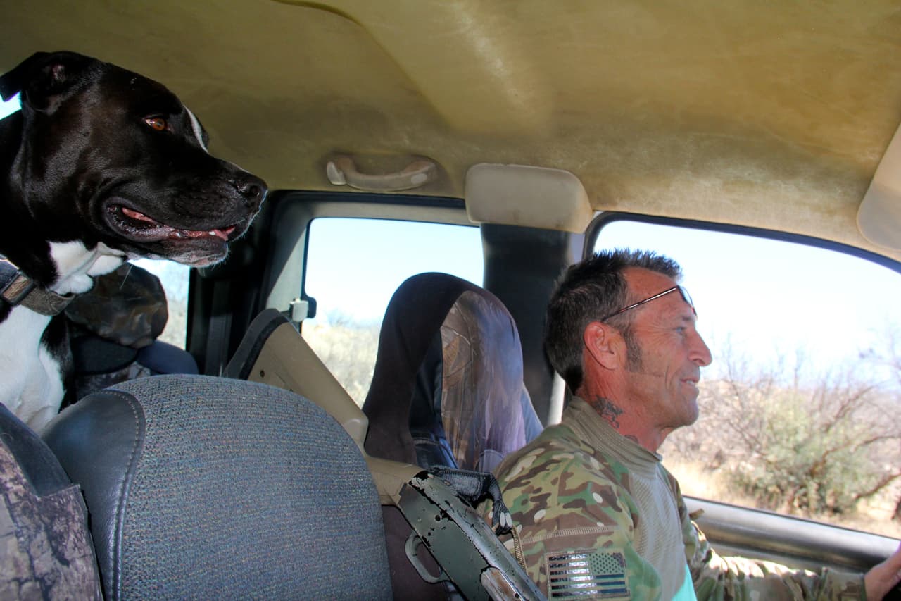Según Foley, Roko es un gran compañero por ser una protección pero también porque es capaz de detectar la presencia de individuos en la frontera.