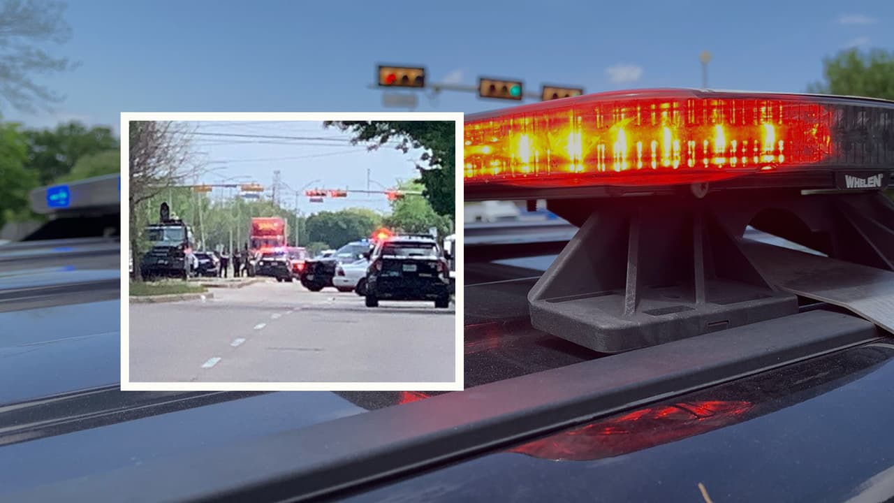 Arrestan a sospechoso de atrincherarse en una casa luego de robar una ambulancia e iniciar una persecución