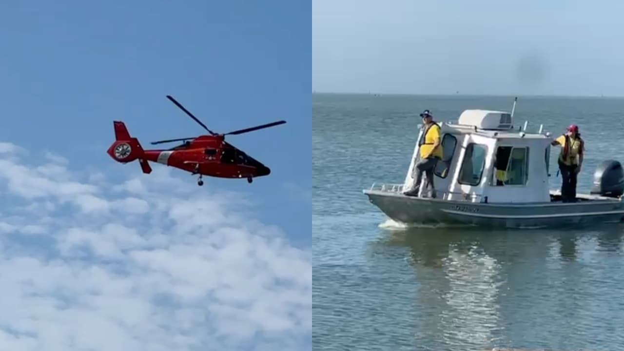 Inicia investigación federal tras el desplome de una aeronave de la Marina de México en Galveston, Texas